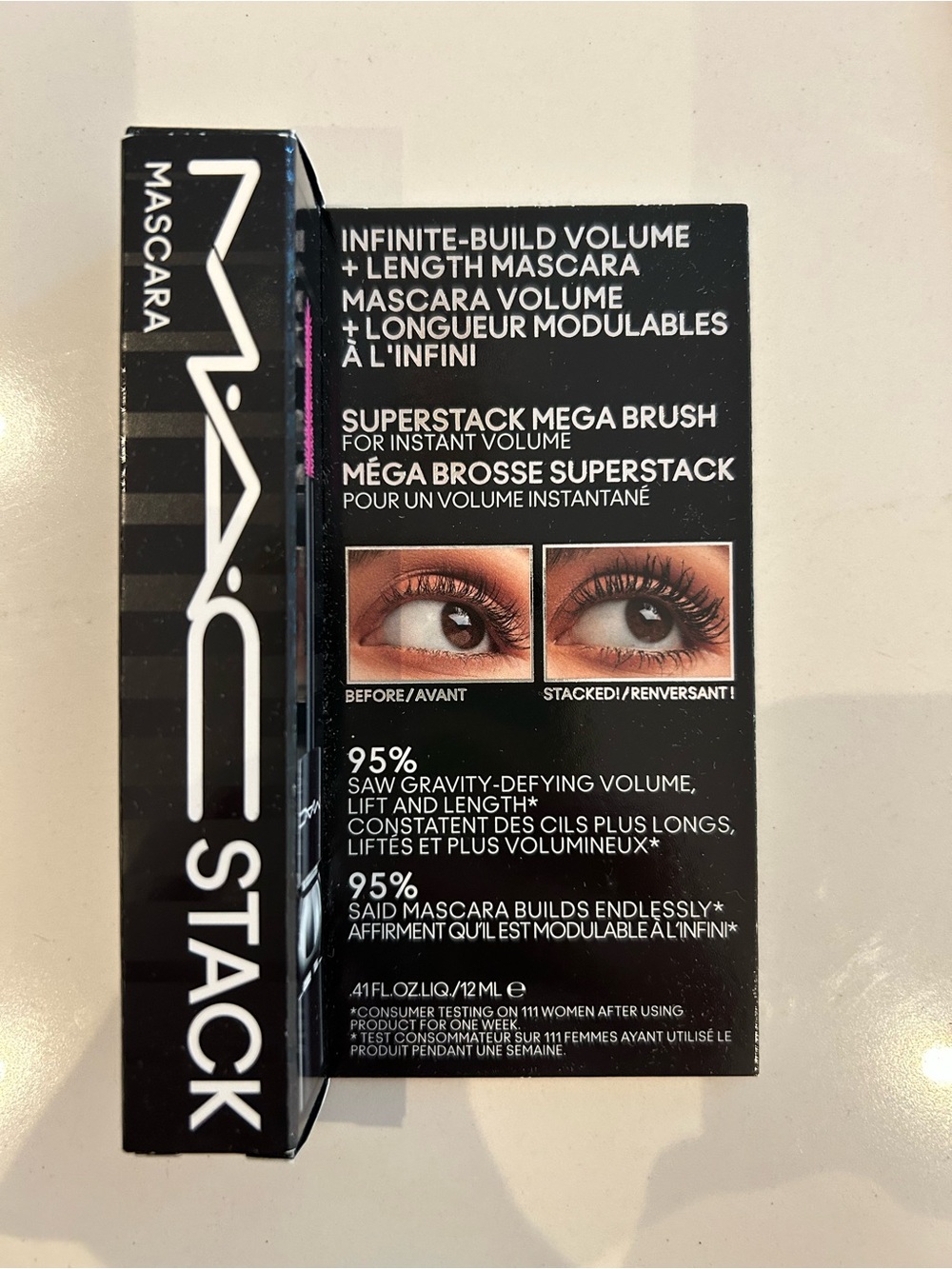 MAC Cosmetics Stack Mascara – Black (BNIB)